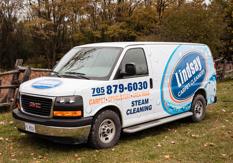 Lindsay Carpet Cleaner's Truck